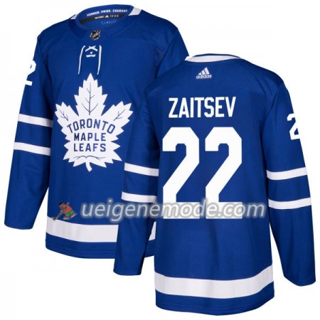 Herren Eishockey Toronto Maple Leafs Trikot Nikita Zaitsev 22 Adidas 2017-2018 Blau Authentic